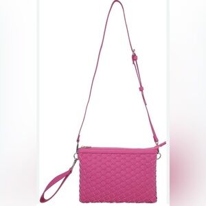 Ilse Jacobsen Pink Crossbody Bag